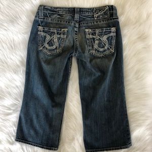 Big starsweet low rise capri jeans Sz 28 W 29”